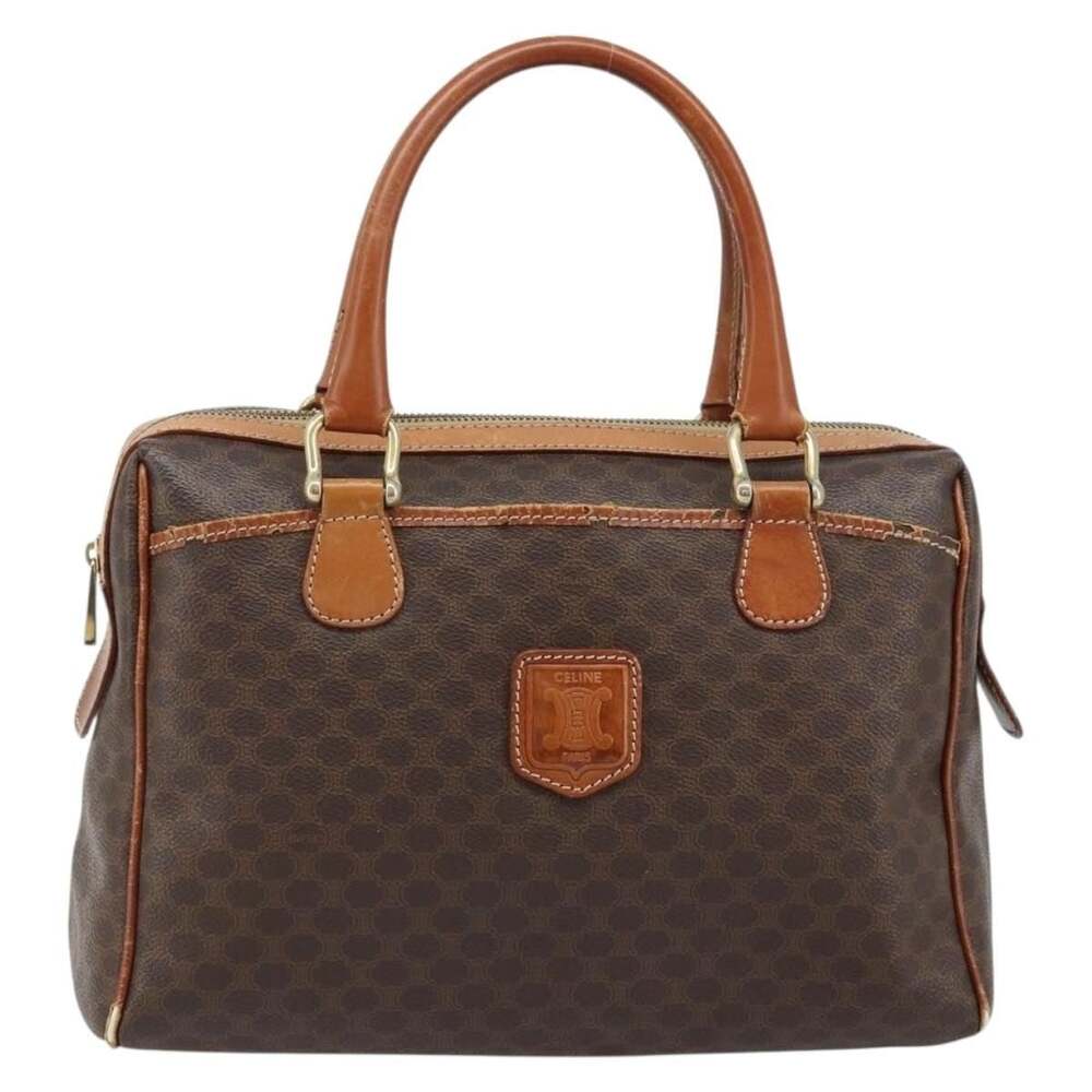 Celine Macadam Handbag Gold